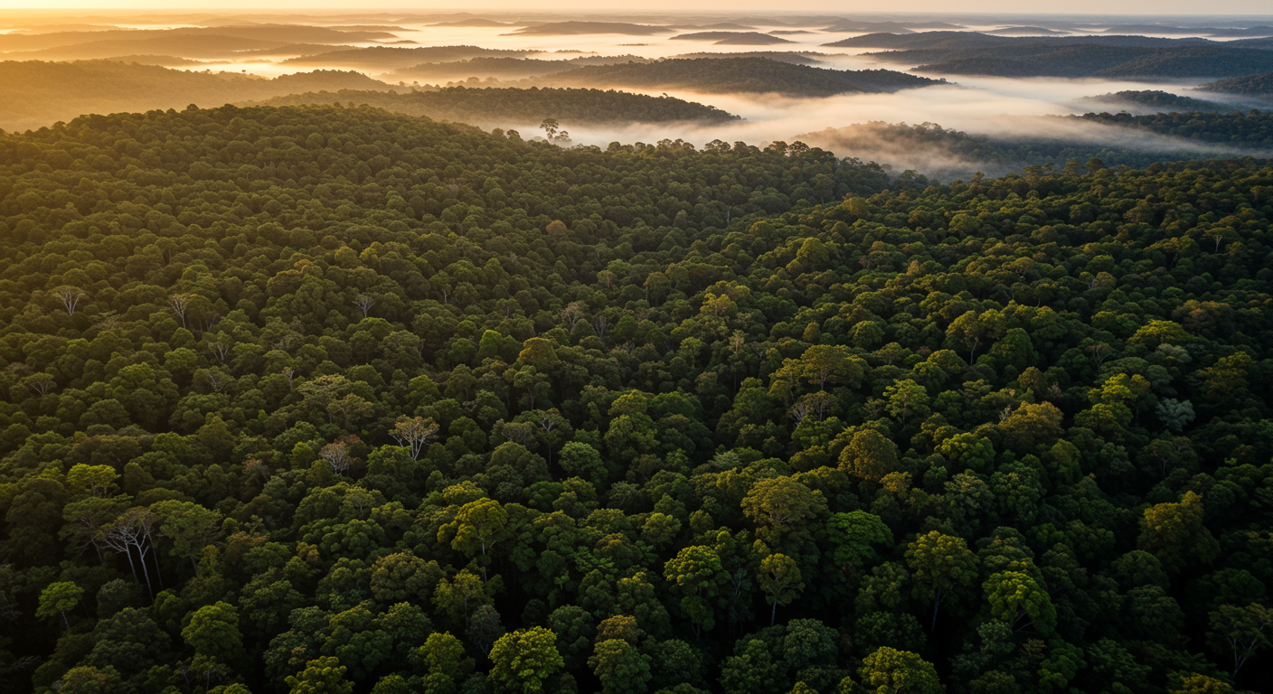 Floresta da Mata Atlântica, dossel nativo monitorado por satélite
